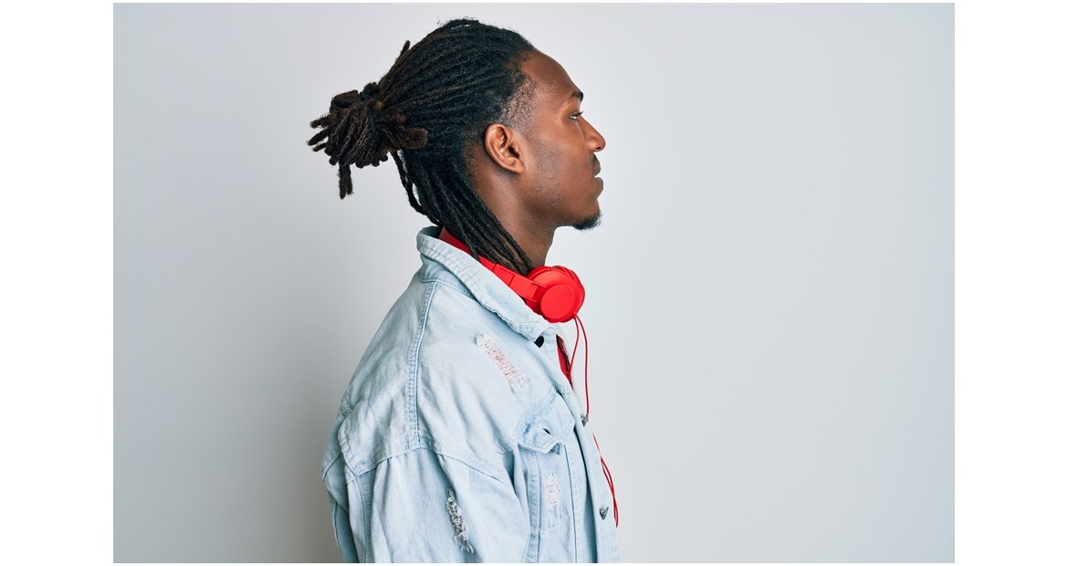 Trança box braids masculinas